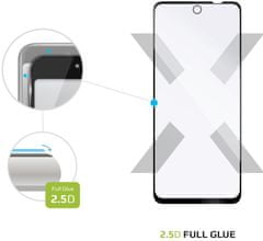 FIXED Full-Cover zaščitno steklo za Motorola Moto G200 5G, kaljeno, čez celoten zaslon, črno (FIXGFA-878-BK)