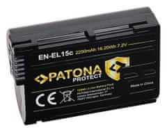 PATONA Baterija Nikon EN-EL15C PROTECT (za Nikon D850, Z5, Z7)