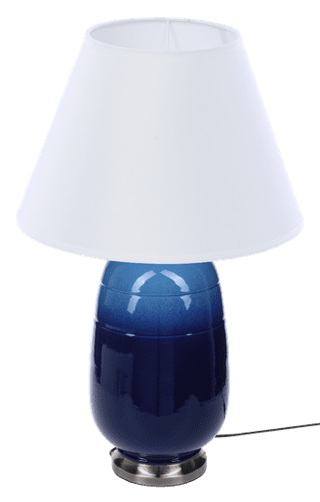 Miloo Home Namizna Svetilka S Senčnikom Mayfair Blue 23X23X51Cm
