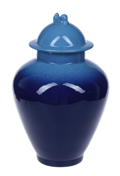 Miloo Home Mayfair Modra Vaza 26X26X40Cm