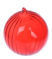 Miloo Home Rdeči Prozorni Bombonček 15 Cm