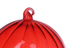 Miloo Home Rdeči Prozorni Bombonček 15 Cm