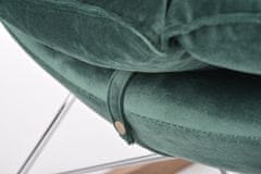 Miloo Home Gugalni Stol Zelene Barve Lieslie 90X102X85 Cm