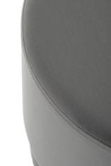 Miloo Home Pouffe Nuevo Nero 55X35Cm Velvet Lt Siva