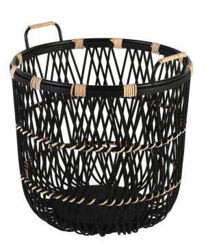 Miloo Home Košara Iz Bambusa L 43X43X43Cm