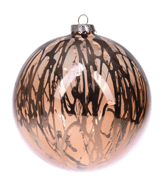 Miloo Home Zlati Bombon Z Vzorcem 12 Cm