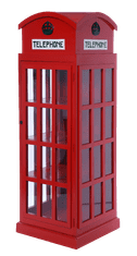 Miloo Home Telefonska Omarica Knjižna Omara 60X60X180Cm