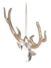 Miloo Home Kristalni Obesek Jelen 10 Cm