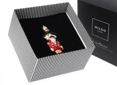 Miloo Home Ročno Okrašeno Steklo Nutcracker Bauble 15Cm