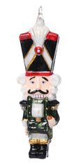 Miloo Home Ročno Okrašeno Steklo Nutcracker Bauble 14Cm