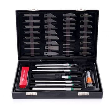 Kraft&Dele Set skalpelnih modelirnih nožev 56 kosov