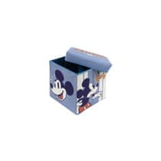 Arditex Škatla za shranjevanje s pokrovom / stolček 2v1 MICKEY MOUSE, WD14433