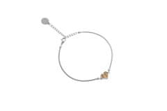 BeWooden ženske zapestnica Lini Bracelet Heart S/M 17-21 cm