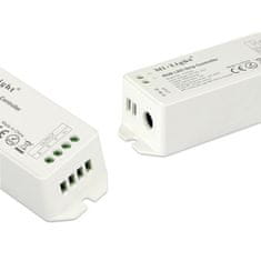 megamiska RGB radijski 2,4 GHz LED kontroler z daljinskim upravljalnikom na dotik in stenskim nosilcem 12/24V