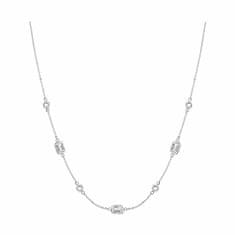 Tamaris Očarljiva jeklena ogrlica s cirkoni TJ-0060-N-45