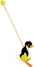 Viga Leseni pingvin Pull Toy za vlečenje