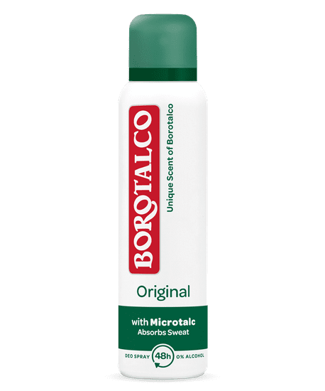Borotalco Original deodorant v spreju, 150 ml