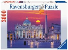 Ravensburger Puzzle Bazilika svetega Petra, Rim 3000 kosov