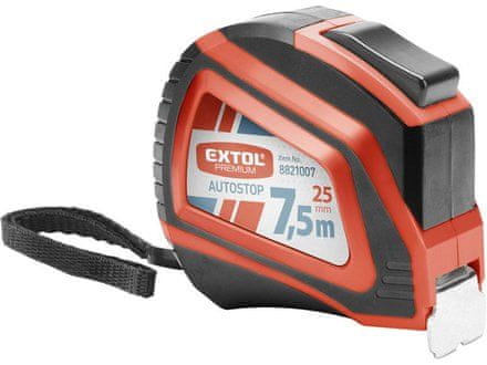 Extol Premium Extol Premium merilni trak (8821007) 7,5m, 7,5m, širina traku 25mm
