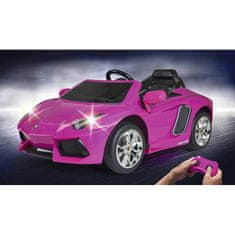 Feber Lamborghini Aventador Pink 6V električni avtomobil 3+
