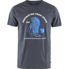 Fjällräven Space T-shirt Print M, mornarsko modra, s