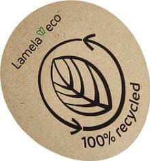 Lamela Roma Eco Coffee cvetlični lonec, Ø 400 mm, latte