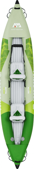Aqua Marina Betta-412 Recreational Kayak, z veslom, napihljiv, 2 osebi, 13.6x31