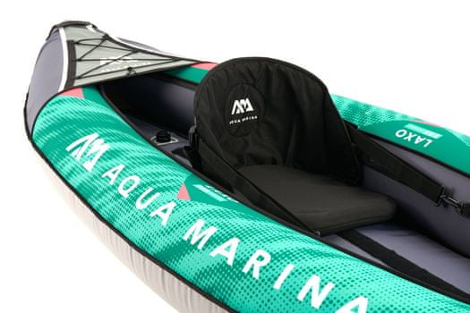  Aqua Marina Laxo-285 Recreational Kayak, z veslom, napihljiv, 1 oseba, 9.4x35