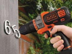 Black+Decker Večnamensko orodje Multievo Mt218K Začetni komplet z vijačnikom z glavo Kovček