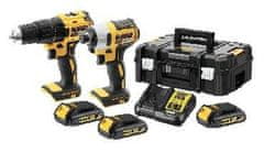 DeWalt 18V kombinirani komplet (Dcd778, Dcf787) 3X1.5Ah Tstak Ii Dck2060S3T