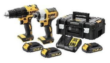 DeWalt 18V kombinirani komplet (Dcd778, Dcf787) 3X1.5Ah Tstak Ii Dck2060S3T
