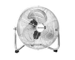 Greatstore Talni ventilator-cirkulacijska naprava Chrome 80