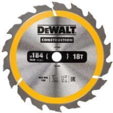 DeWalt žagin list 184x16mmx18z