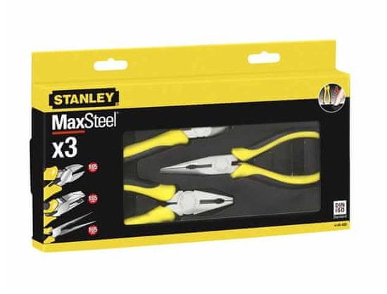 Stanley Komplet klešč 3 kosov (večnamenske, stranske, podaljšane)