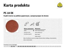 KLINGSPOR Samolepilni abrazivni disk 125Mm Ps18Ek Gr.120 /50 kosov.