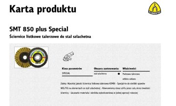 KLINGSPOR SMT850 125mm Srednji peskalnik za liste KOMBI