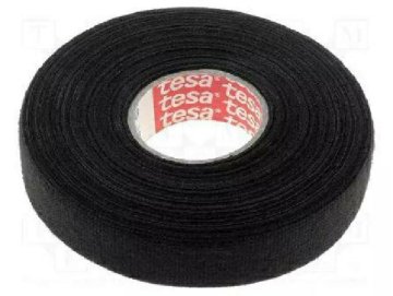 shumee Tesa izolacijski trak črni paracord 19Mm X 25M