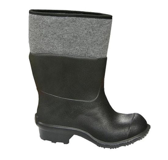 Lemigo MOŠKI ČEVLJI IZ FILCA EVA FOAM ROZ. 45 BLACK /804