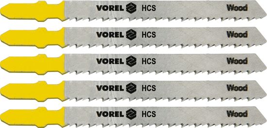Vorel Komplet rezil za vbodno žago za laminat 5Per. 27815