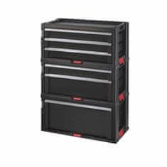 Greatstore Keter komplet skrinje za orodje s 6 predali