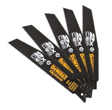 DEWALT LIST ZA SABLJAŠKO ŽAGO 152x2,5 mm UNIVERSAL EXTREME 5 kosov