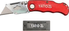 YATO Zložljiv nož s 150Mm ključavnico + rezila 7532