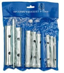 Greatstore Komplet ključev za cevi 10Ele. 6-22Mm