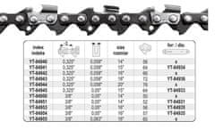 YATO Rezalna veriga 37,5 cm/64/325"/1,3