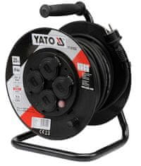 YATO podaljševalni kabel na kolutu 30 m 3 x 1,5 mm2 IP44 81053