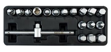 YATO Komplet ključev za pokrovček za olje 0599