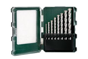 Metabo Komplet svedrov za kamen 8Elem. 3/4/5/5,5/6/7/8/10 Mm