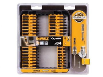 DeWalt Končni komplet 34 kosov.