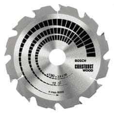 Bosch Žagin list CONSTRUT WOOD 190x2,6x20x12z