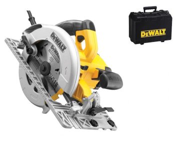 shumee DEWALT KROŽNA ŽAGA 1600W 190 / 61 mm ZA UPORABO Z LETENJAMI DWE576K + KOVČEK
